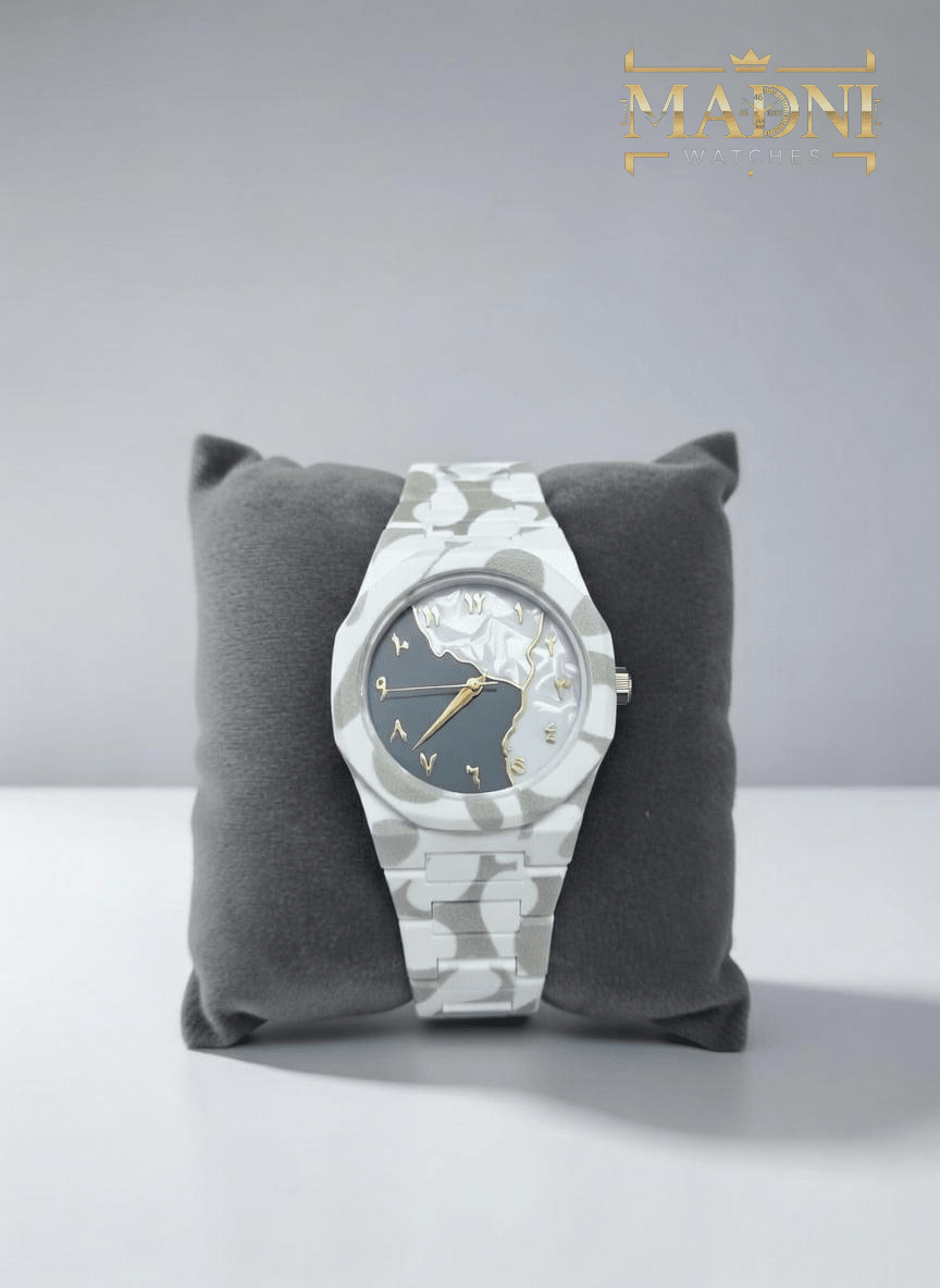 AURA Texture Print Watch - Madni Watches