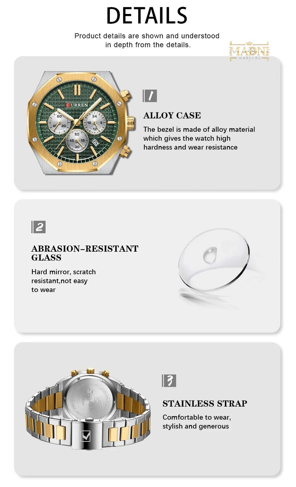 CURREN Watch - Madni Watches