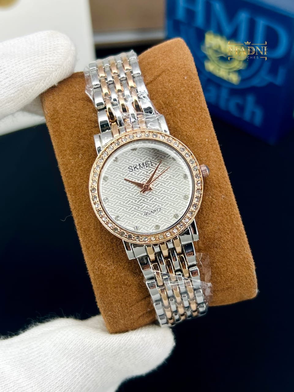 Skemei women chain watch - Madni Watches