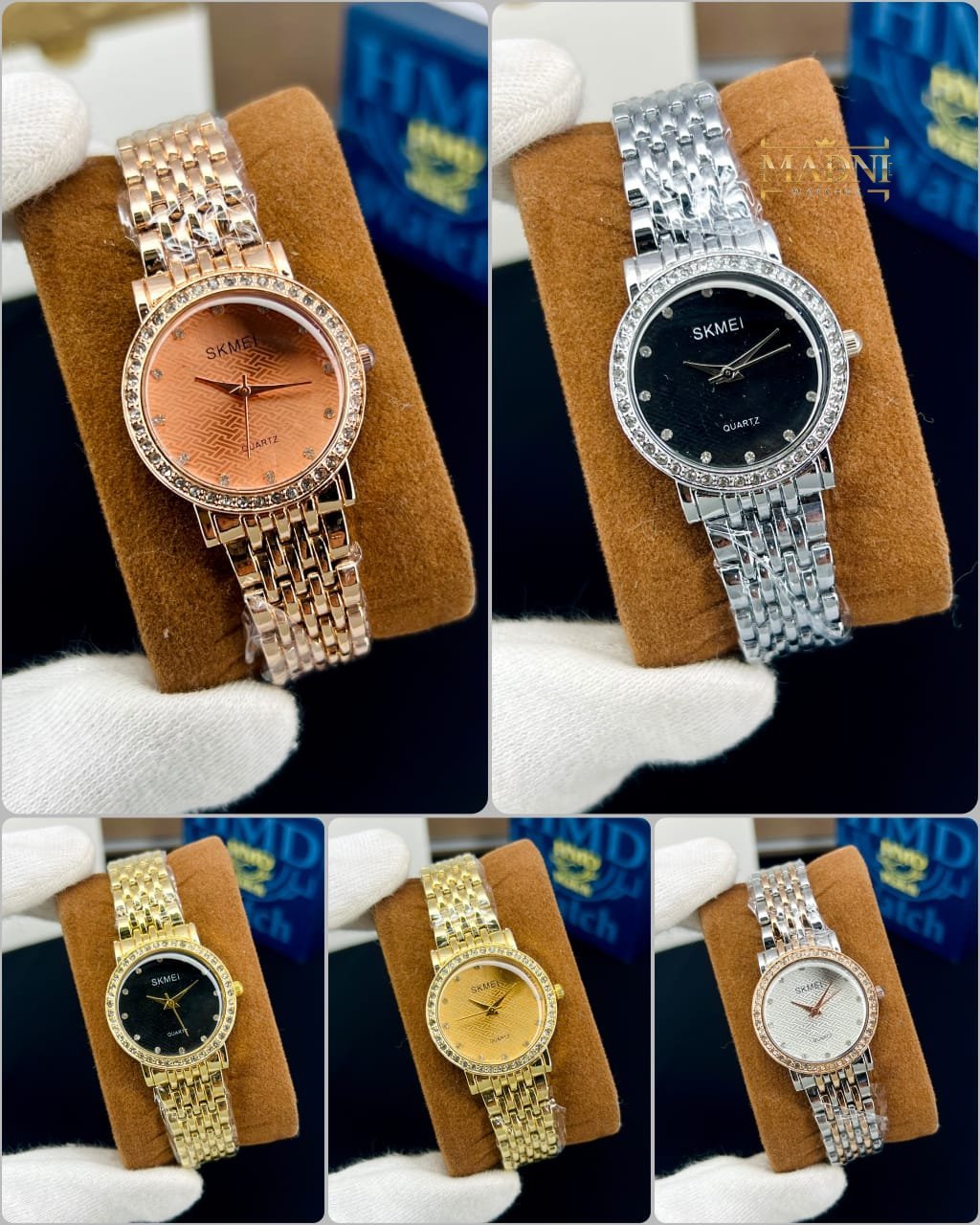 Skemei women chain watch - Madni Watches